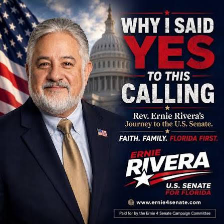 Rev. Ernest J. Rivera candidate portrait